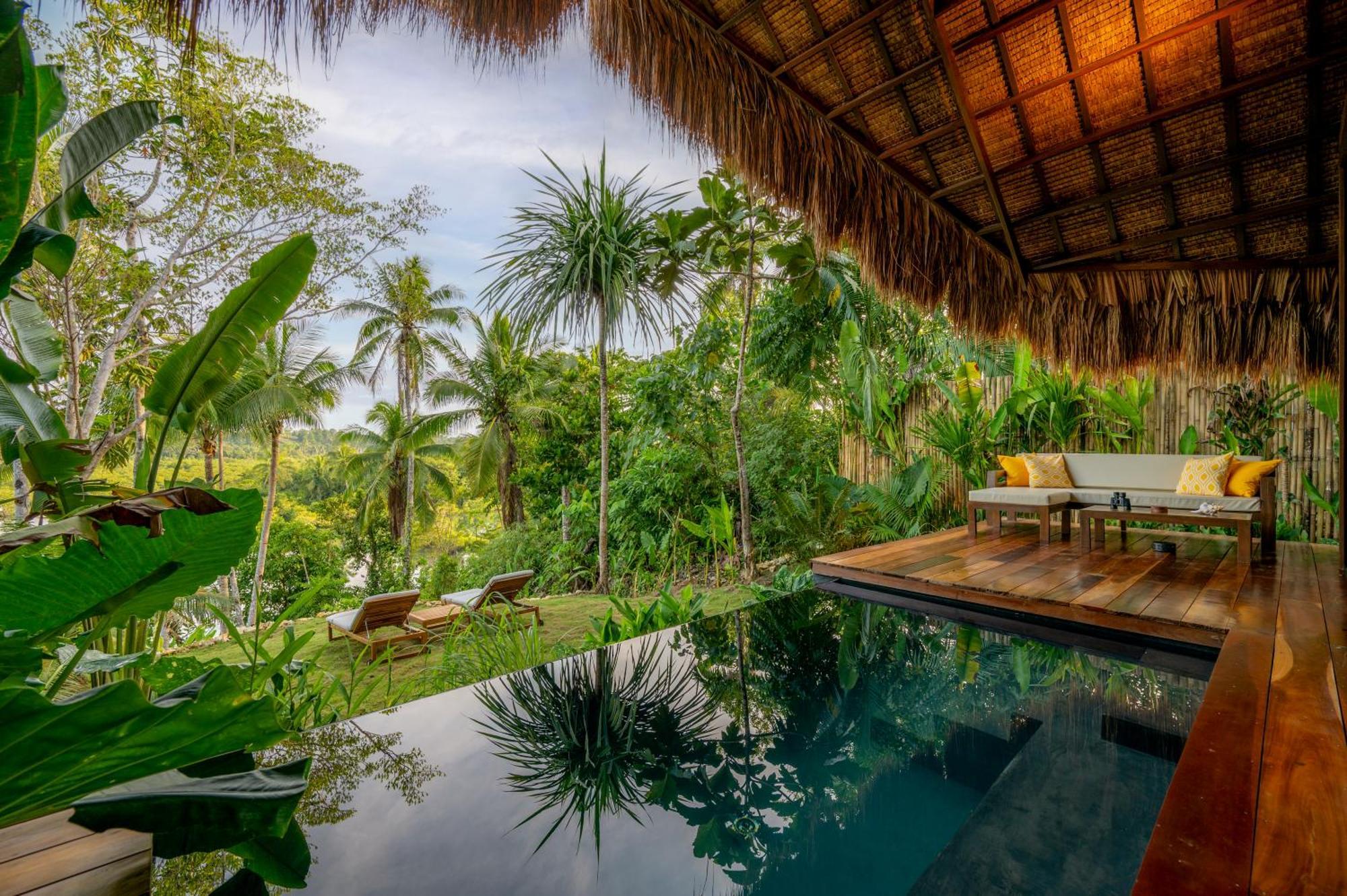 Private Villa With Pool - Kalani River Villas Генерал-Луна Экстерьер фото