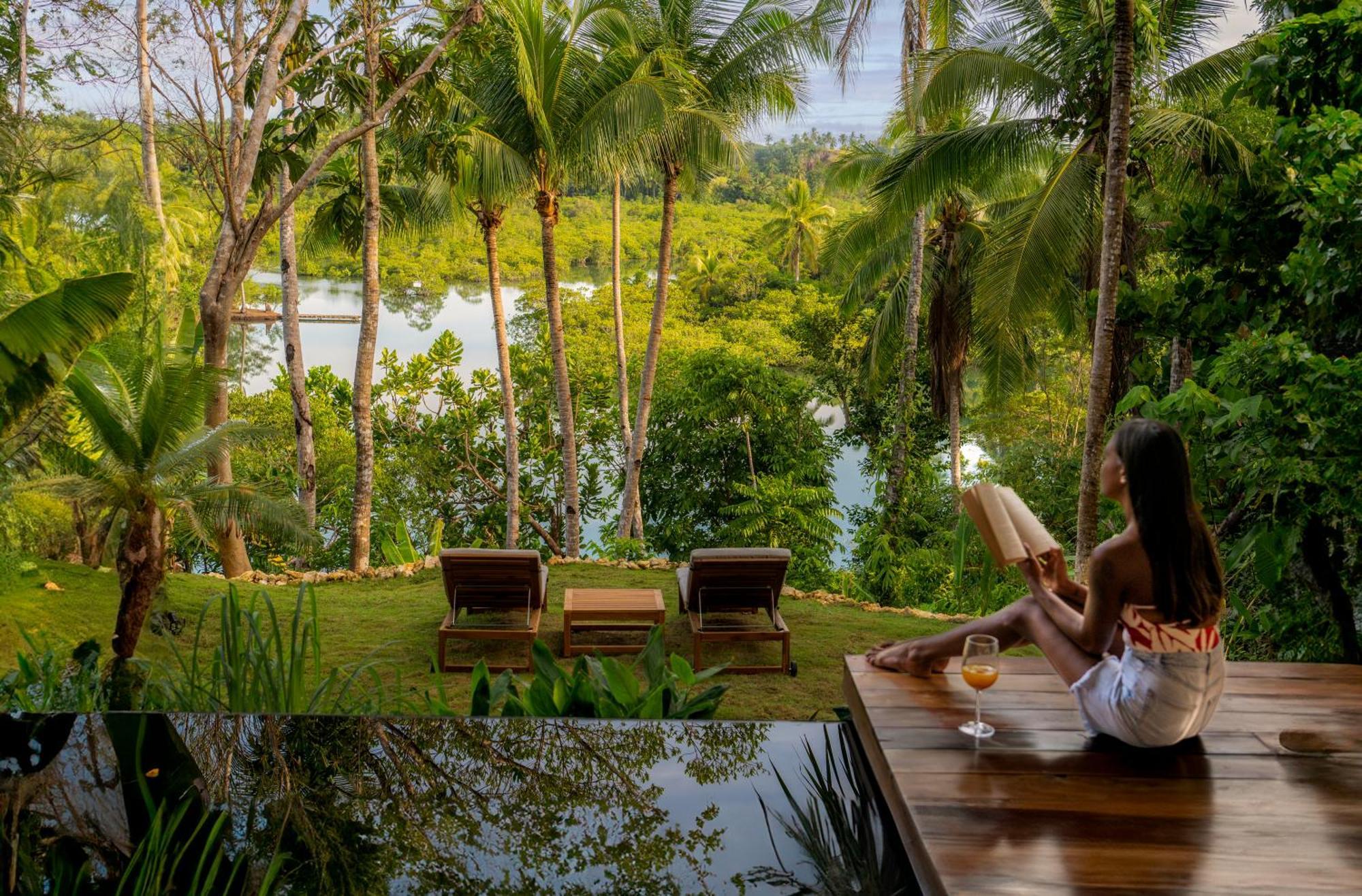 Private Villa With Pool - Kalani River Villas Генерал-Луна Экстерьер фото
